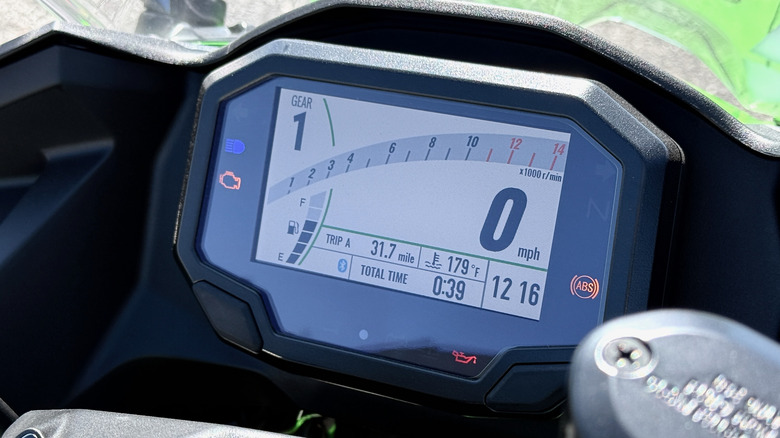 Kawasaki Ninja 500 TFT screen