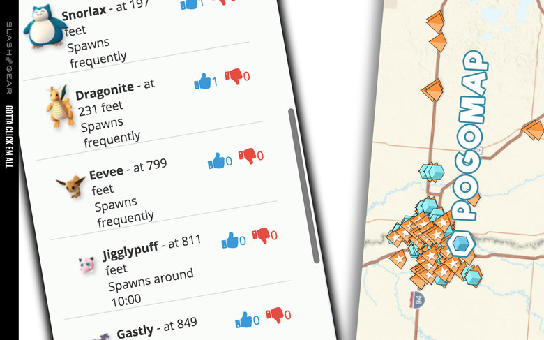 Pokemon GO Map Trackers Working In 2021 For The Big Hunt - SlashGear