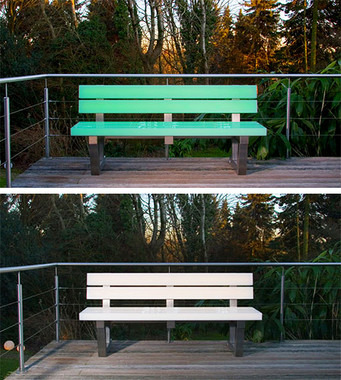 LED bench