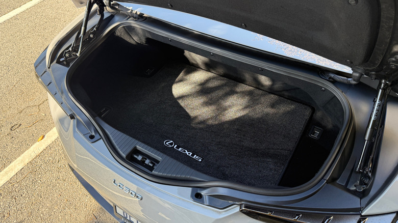 2026 Lexus LC 500 Convertible Inspiration Series Trunk