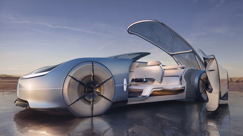 2022 Lincoln L100 Concept doors open
