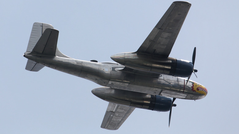 Martin B-26G Marauder in flight