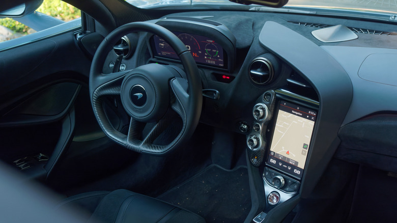 McLaren 720S dashboard