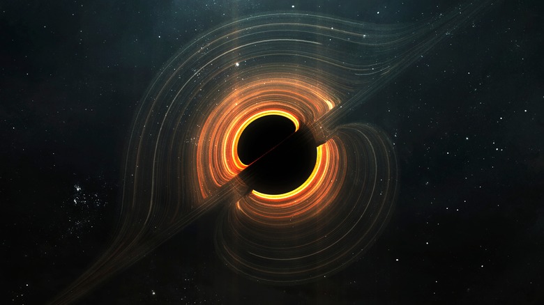 Black hole illustration