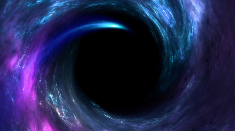 Black hole illustration