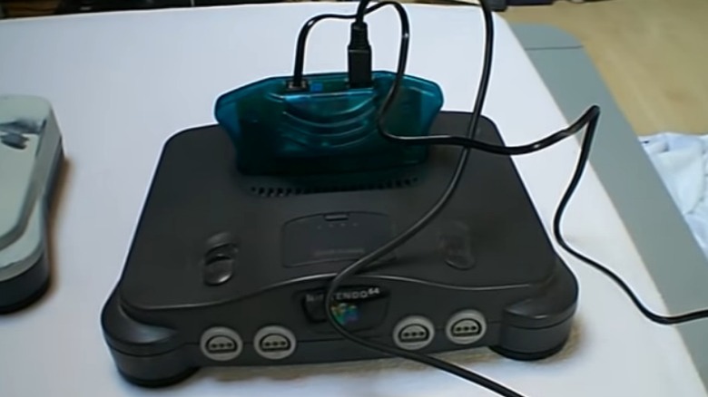 nintendo 64 n64 sharkwire online internet accessory