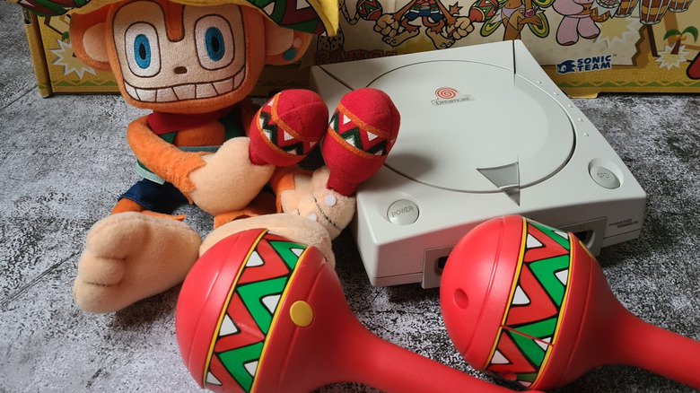 Samba de Amigo maracas and Dreamcast