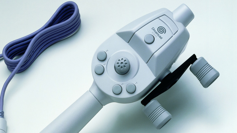 Sega fishing rod controller