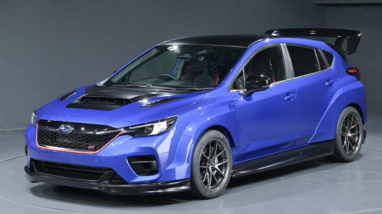 Subaru Performance-B STI Concept as shown at Tokyo Mobility Show 2025
