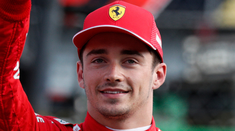 Ferrari F1 driver Charles Leclerc
