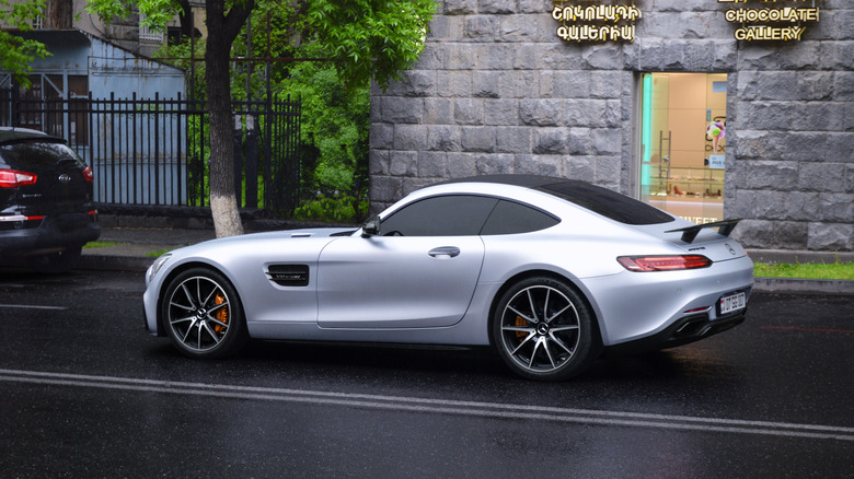 Mercedes-AMG GT Coupe parked