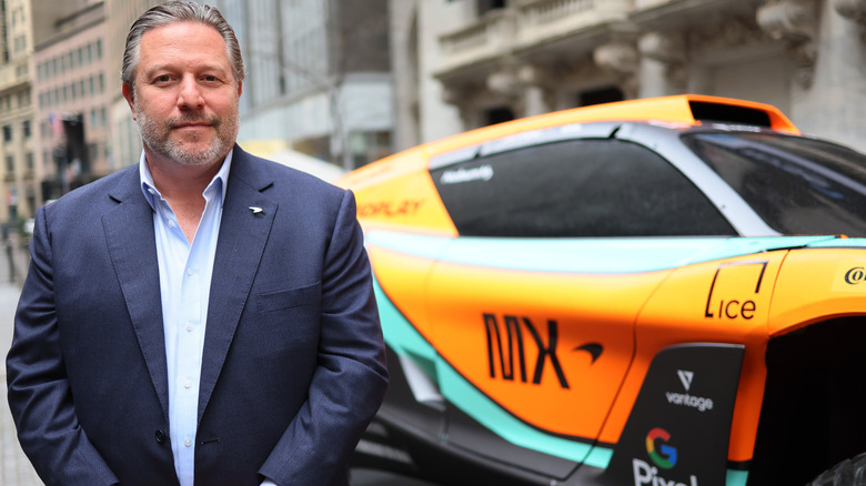 Zak Brown McLaren CEO