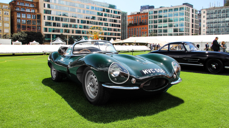 Green Jaguar XKSS