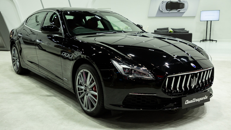 a Maserati Quattroporte