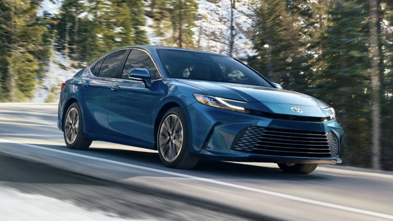 Blue 2026 Toyota Camry