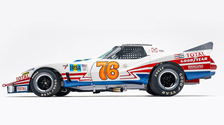 1976 "Spirit of Le Mans" IMSA Corvette, left-side view