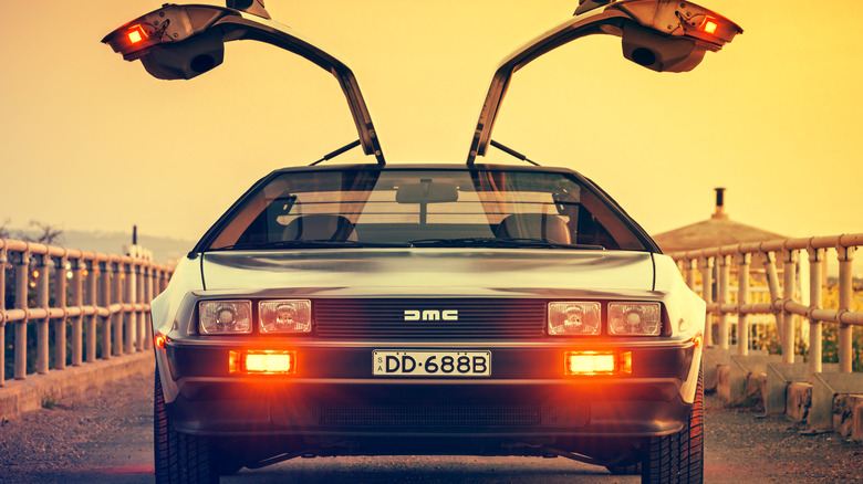 Delorean back to the future
