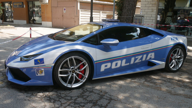 Italian police Lamborghini Huracan