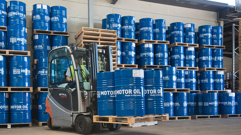 barrels of liqui moly oil