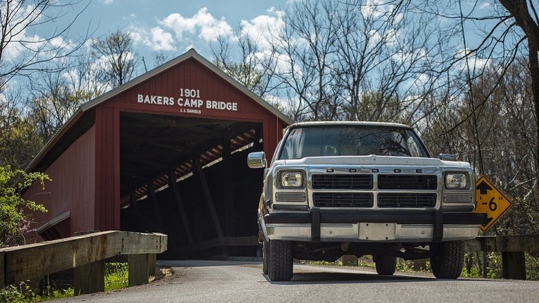 Front shot of a Cummins-powered Ram
