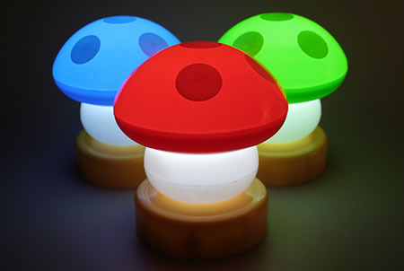 mario bros mashroom lamp