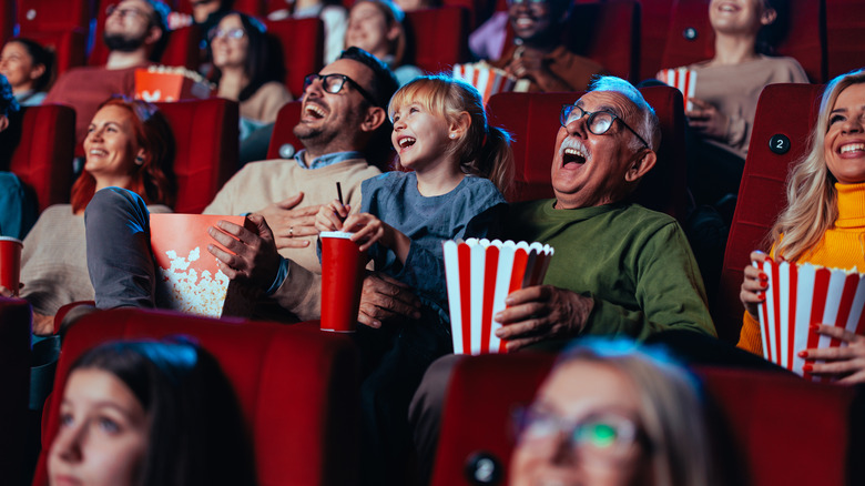 movie theater crowd