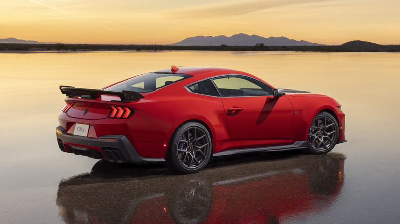 2026 Ford Mustang Dark Horse SC rear view