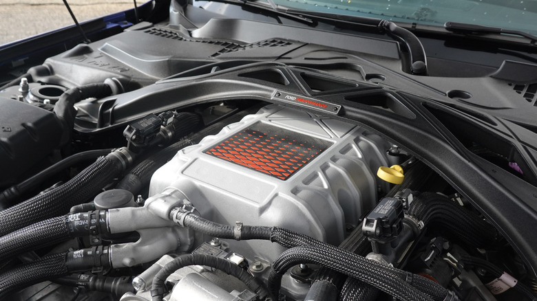 2025 Ford Mustang GTD engine bay