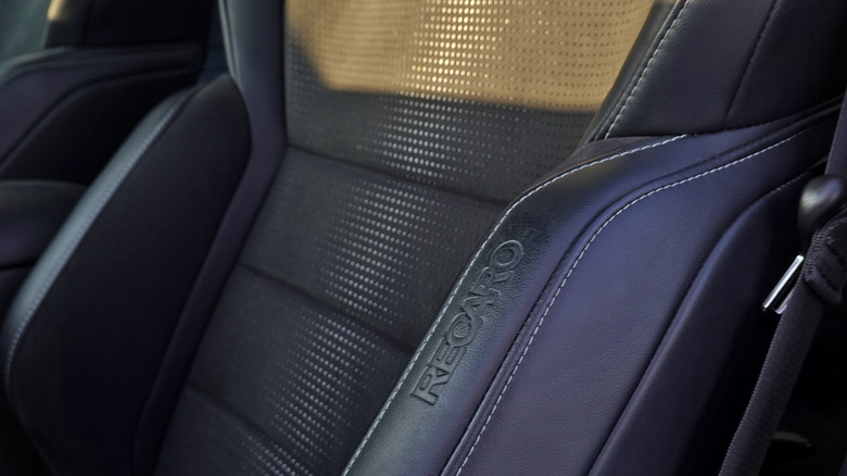 2025 Ford Mustang GTD Recaro seats detail