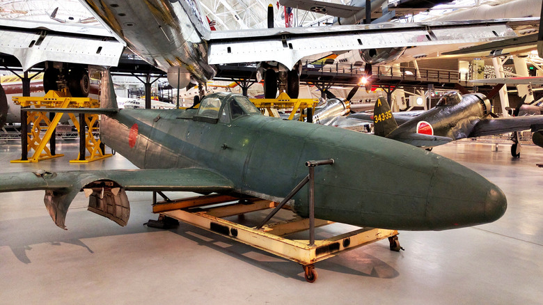 Nakajima Kikka (Orange Blossom) on display in World War II Aviation