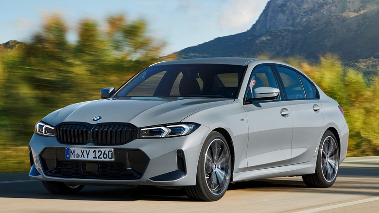 2023 BMW 3-Series on road