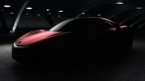 Acura NSX Production Model Teaser Image