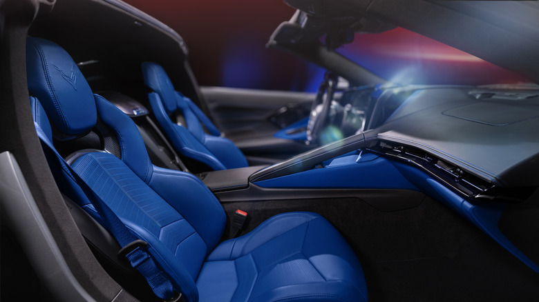 2026 Corvette in Santorini Blue