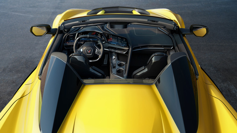 2026 Corvette from above