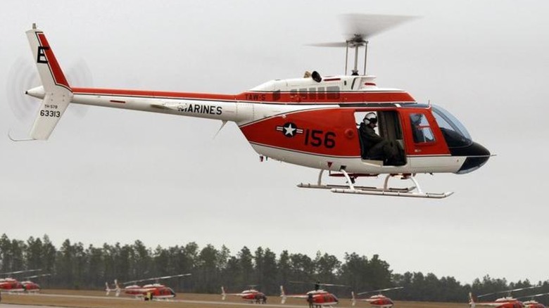 th-57 sea ranger helicopter flight