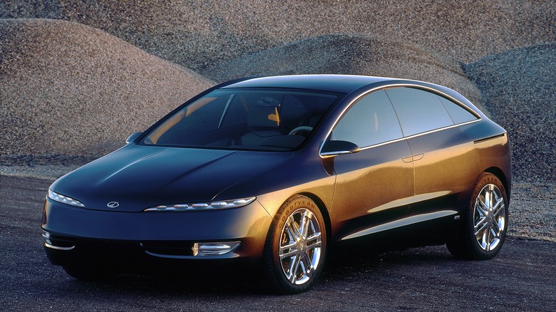 The Oldsmobile Profile concept car front view