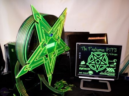 pentagram shaped pc mod