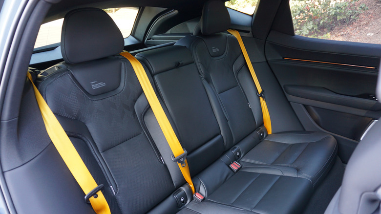 2025 Polestar 3 rear seat