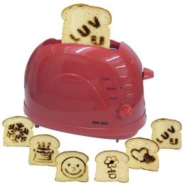 cheesy pop art toaster