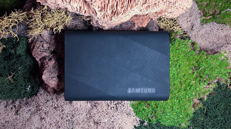 A Samsung T9 Portable SSD