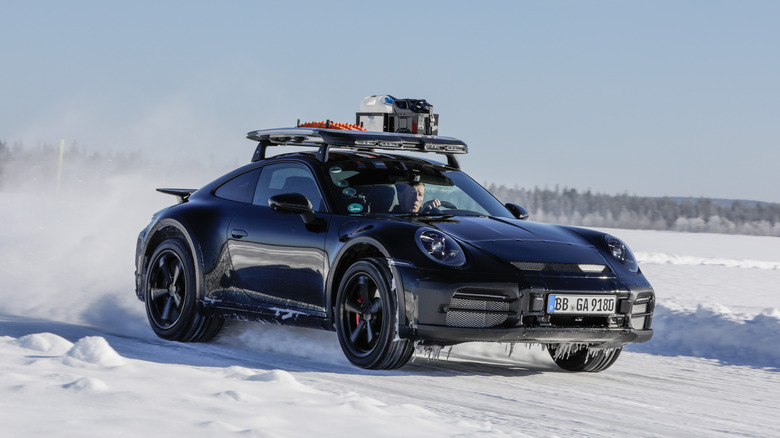 911 dakar in snow