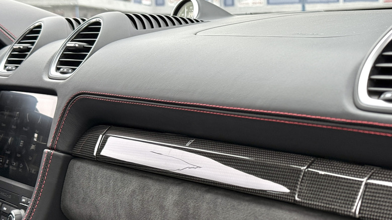2025 Porsche 718 Cayman GTS 4.0 interior close-up