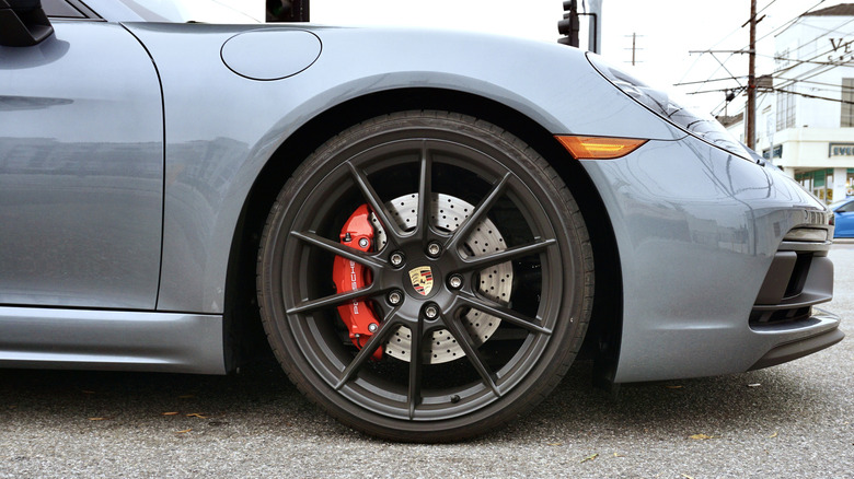 2025 Porsche 718 Cayman GTS 4.0 front wheel