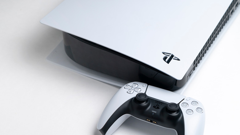 PlayStation 5 and controller