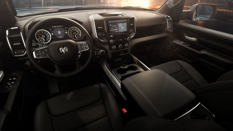 Interior of Ram 1500 Express