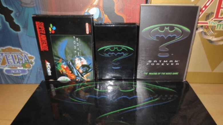 The contents of the Batman Forever set
