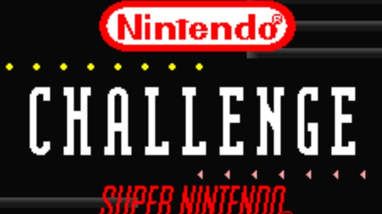 The title screen for the Nintendo Campus Challenge 1992 cartridge