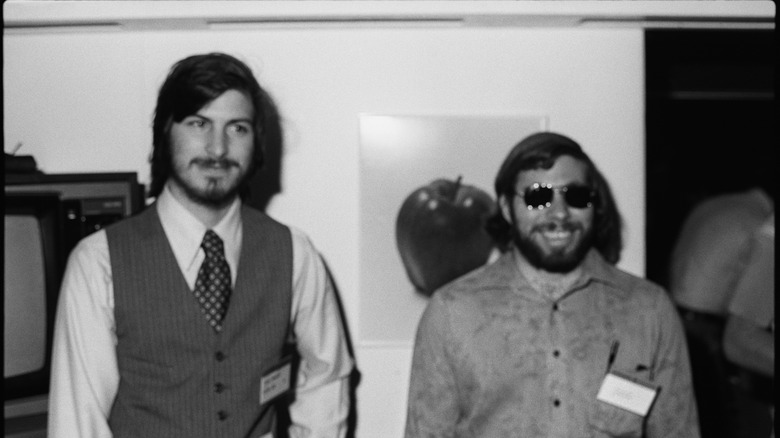 Steve Jobs and Steve Wozniak