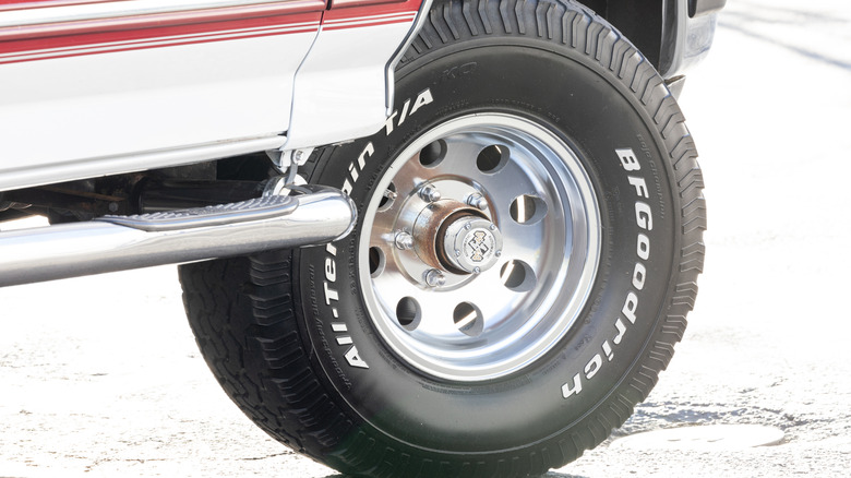 BFGoodrich tires on a Ford Bronco