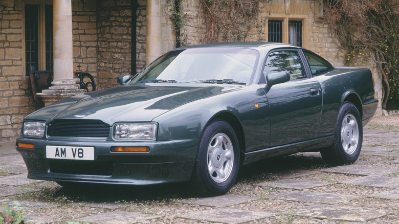 Aston Martin Virage On The Road